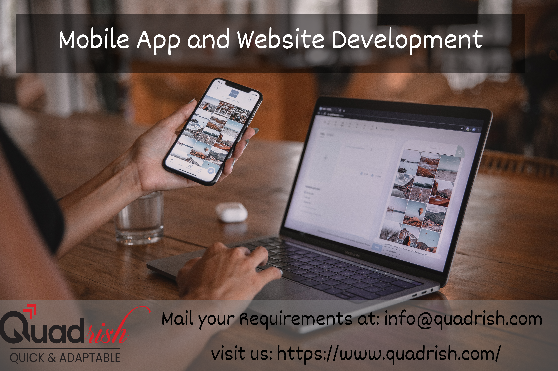 quadrish_tweets's tweet photo. Are you are looking for some really cool and new #mobileappdevelopment and #websitedevelopment ideas?

Then you must opt for #Quadrish, we provides best services for both!

Feel free to contact us at info@quadrish.com or visit us- https://t.co/UVcahRvUzs https://t.co/aYG7H4gSUM