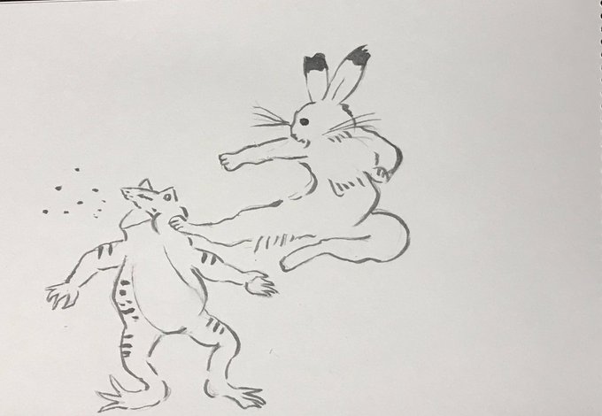 戯画のtwitterイラスト検索結果 古い順