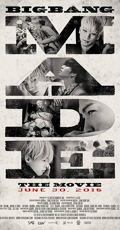 thoughts after watching Bigbang's "MADE: The Movie" and why they are considered as Kings of KPOP[ a thread ]