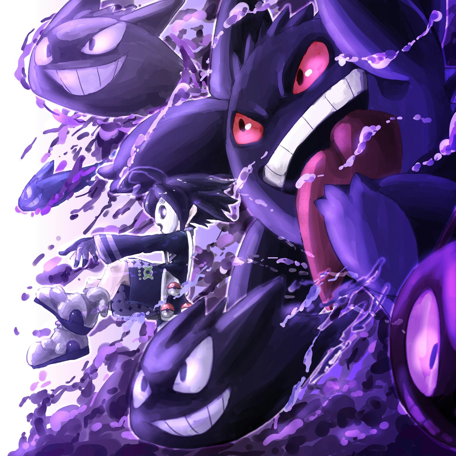 タルトタタン 215 400 No 143 シャドーポケモン ゲンガー Gengar シャドーボール タルトの毎日ポケモン図鑑 T Co Jne4tzuqkc Twitter