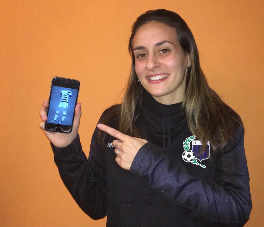 LiverpoolFC1915's tweet photo. 👕 Fátima De Siano fue la creadora de la camiseta alternativa que ganó entre más de 1000 votos en Twitter e Instagram. 

✅ Este será el equipo alternativo del #FemNegriazul elegido por ustedes. 

🔹️ #SomosLiverpool https://t.co/zsEEcRpCNv