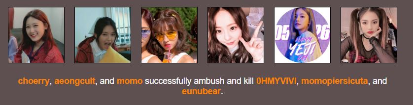 day1. i forgot to turn off options for the mass deaths rip to 3 oomfs. also najenwon said men rights