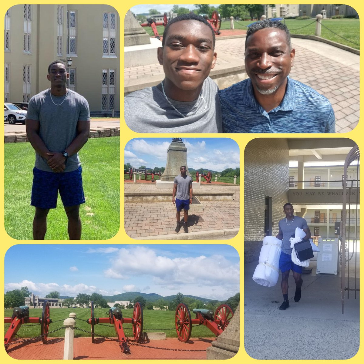mr4edward's tweet photo. Gorgeous day in "THE" Lexington City,VA @ "THE" VMI...this past weekend!
Came up to pick up Julian's items left Spring Break.....
Happy Memorial Day weekend...thank a vet for their service!
😃 ✌🏽 
Next year Ring Figure!!!, Mid WinterFormal!!
#UpperClassman #Navy #RahVaMil https://t.co/w1uJrPLcg3