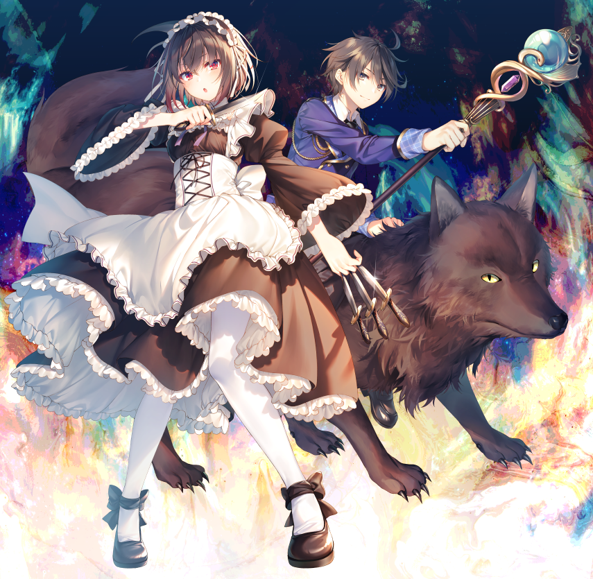 「実は今日で聖剣学院の魔剣使いが始まって1年が経ちました。
というわけで1巻～4巻」|遠坂あさぎのイラスト