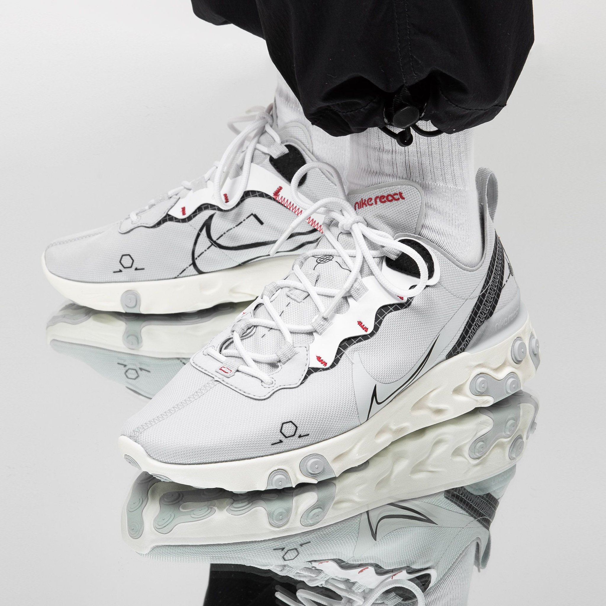 nike react element 55 sail