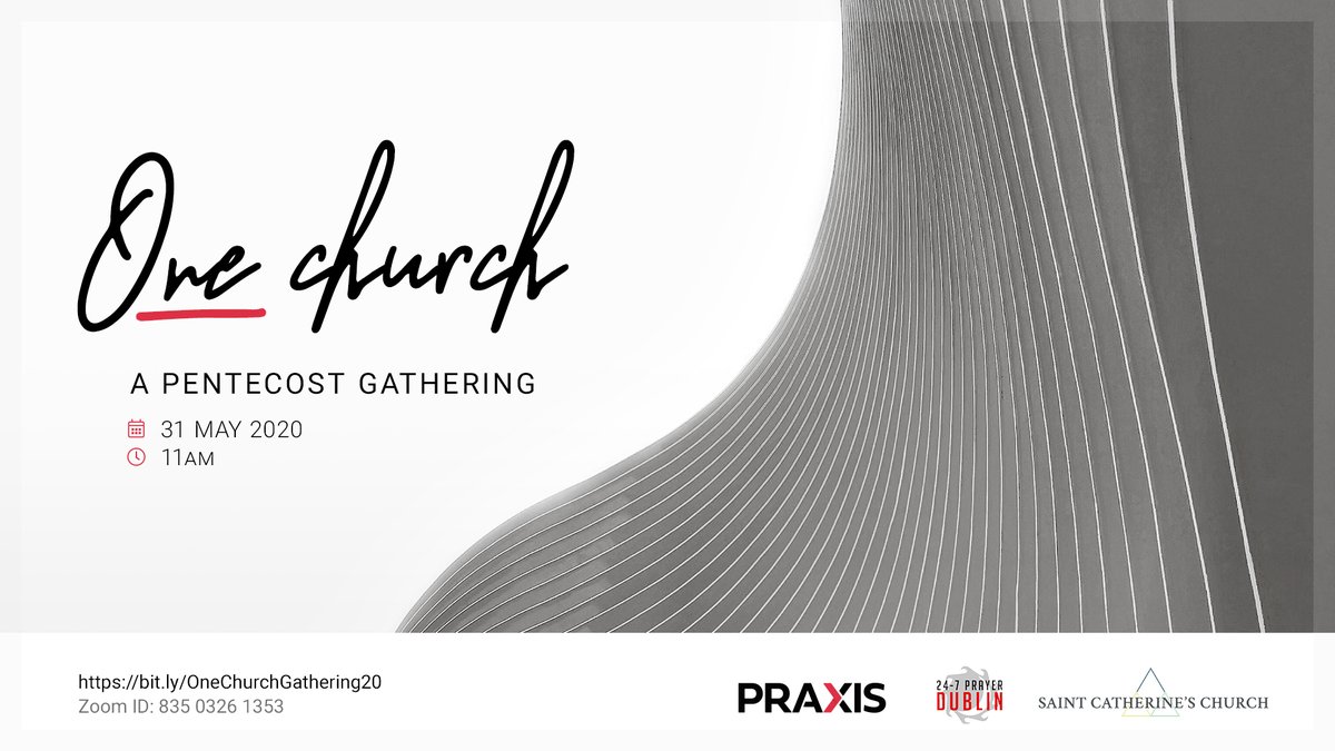 This coming Sunday we are having a gathering to celebrate Pentecost together with several churches and partners around Ireland. All are welcome to join! bit.ly/OneChurchGathe…