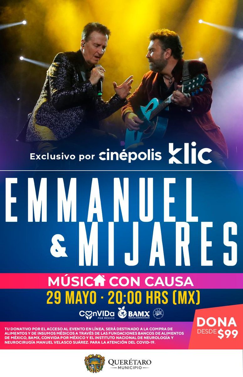 FundacionDT's tweet photo. Amigos los invitamos a que disfruten de un gran concierto en compañía de sus familias, a beneficio de mis doctores del INNN. Deseamos que lo disfruten.
Para donar y tener acceso al concierto
1.Regístrate en https://t.co/0RD9KmgeVg o la app
2.Busca el evento y listo https://t.co/w5gnpZFwIV