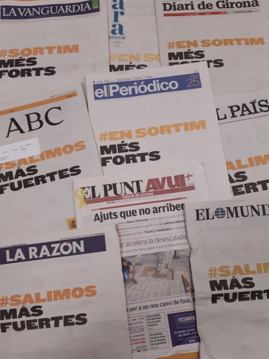 vpartal's tweet photo. Una gran abraçada als companys de @elpuntavui . Podeu estar orgullosos del que sóu. @xevi_xirgo https://t.co/WwUt7Ez4RU