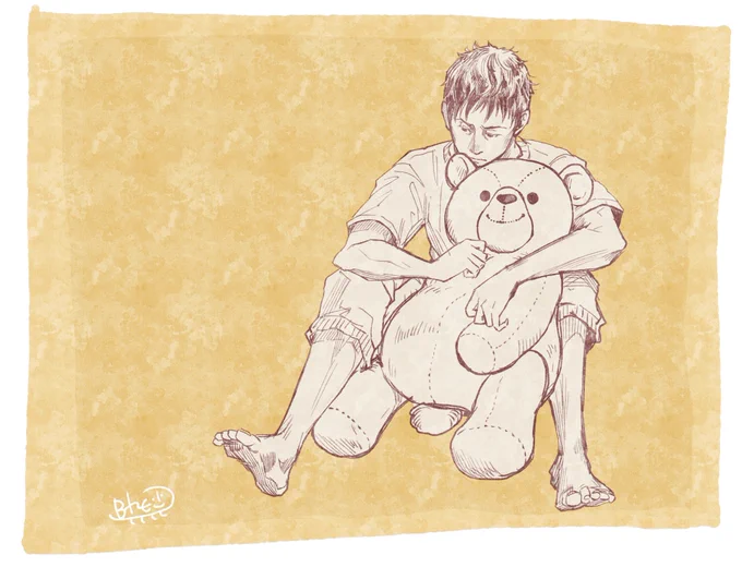 ギフバのふたり
ぬいぐるみだから添い寝することだってあるよ?
#nui_gifterAU #ギフバ 