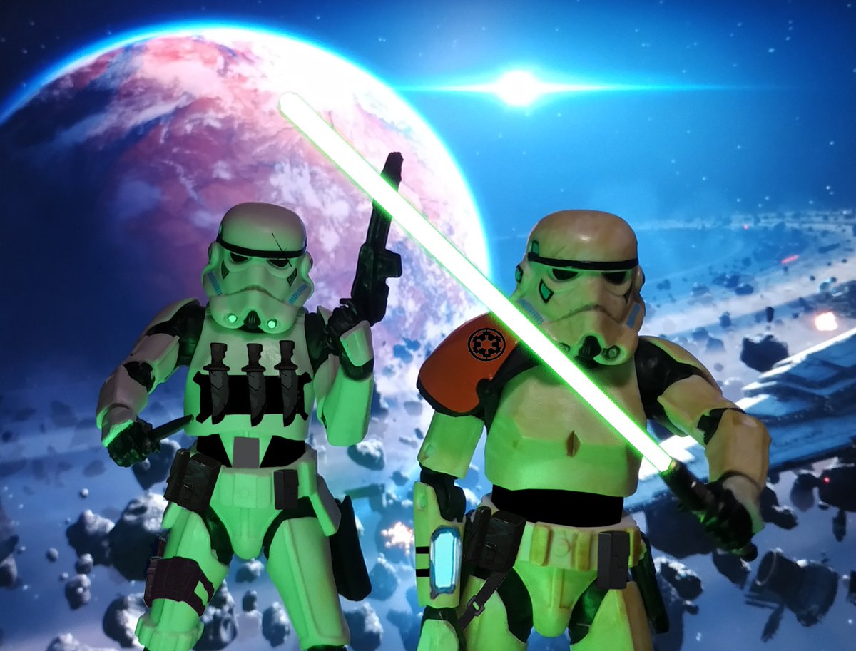 oscarpventura's tweet photo. "Who's ready to kill some rebels?" ๐ช๐ธ
______________________________________
#StarWars #StarWarsfans #StarWarsBlackSeries #StarWarsBlackSeries6inch #TBSFF #SergeantKreel #TheEmpire #TaskForce99 #ScarSquadron #actionfigure #toycollector #toyphotography https://t.co/TWzA3smsWx