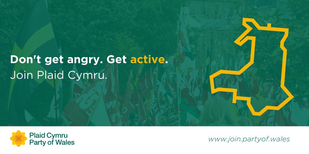 😠Don’t get angry. 

✊Get active.

🏴󠁧󠁢󠁷󠁬󠁳󠁿Join Plaid Cymru today. 🏴󠁧󠁢󠁷󠁬󠁳󠁿
join.partyof.wales