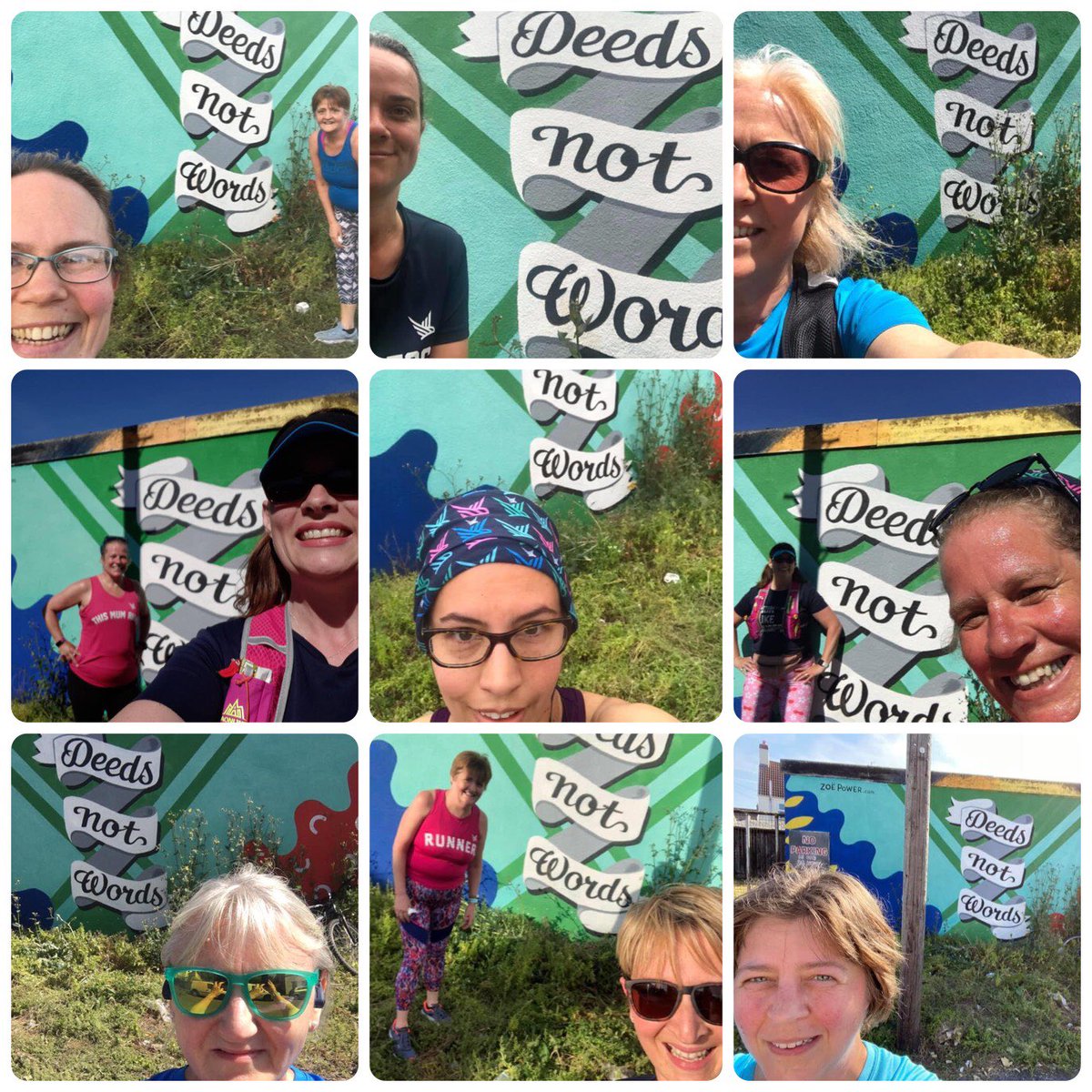 thismumruns's tweet photo. This week’s @thismumruns #RunningTogetherApart #selfie challenge from one of our #Bristol crews feels particularly appropriate, no? #deedsnotwords #thismumruns #staysafe #COVIDー19 https://t.co/fKyA6vZRaU