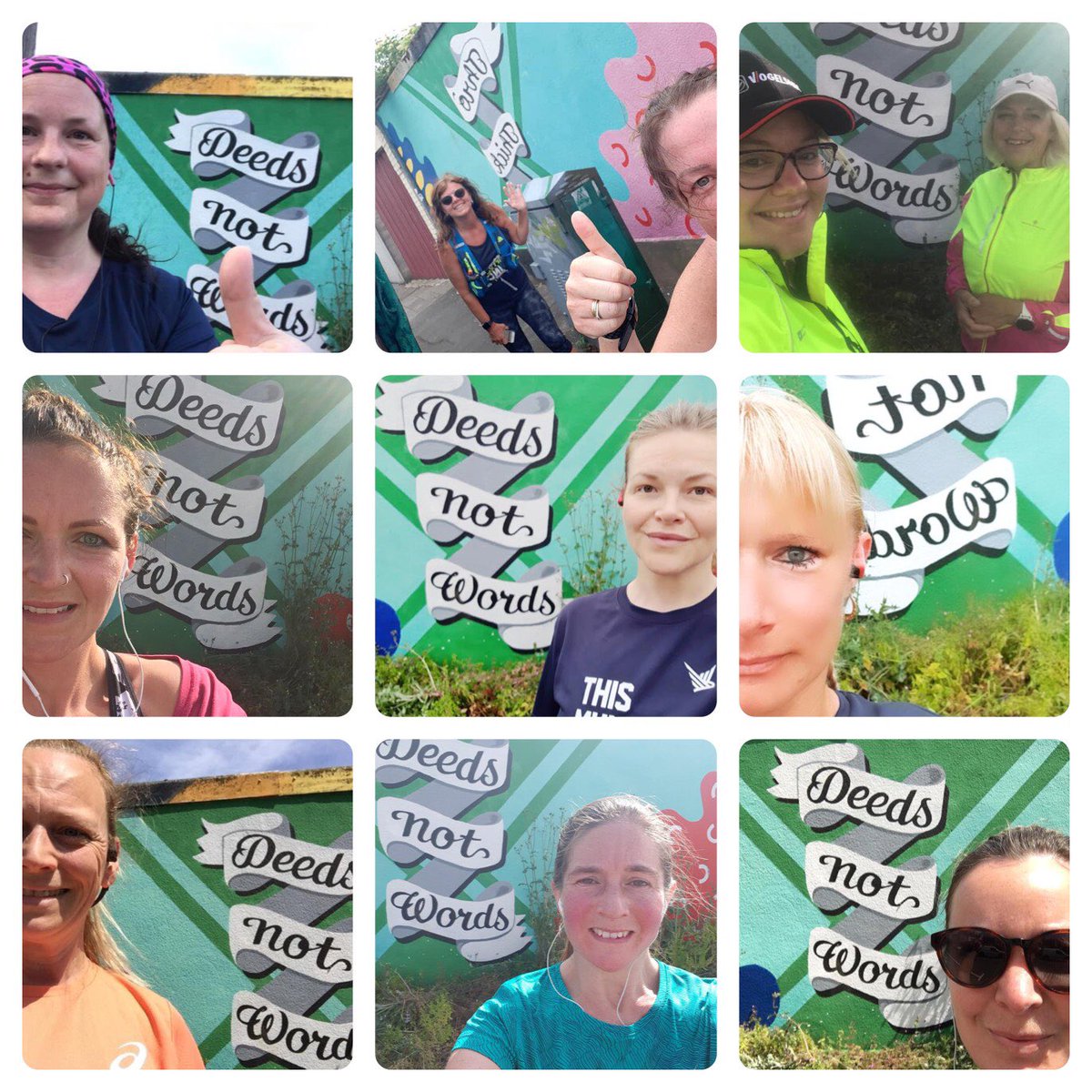 thismumruns's tweet photo. This week’s @thismumruns #RunningTogetherApart #selfie challenge from one of our #Bristol crews feels particularly appropriate, no? #deedsnotwords #thismumruns #staysafe #COVIDー19 https://t.co/fKyA6vZRaU