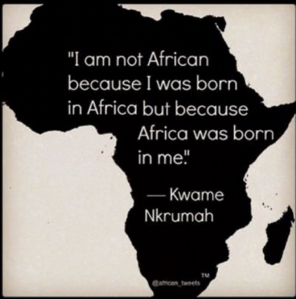 I believe in the uniqueness of Africa...I believe Africa can be great...I believe that YOU & I are that light at the end of the tunnel..Happy Africa Day!! #AfricaDay2020  