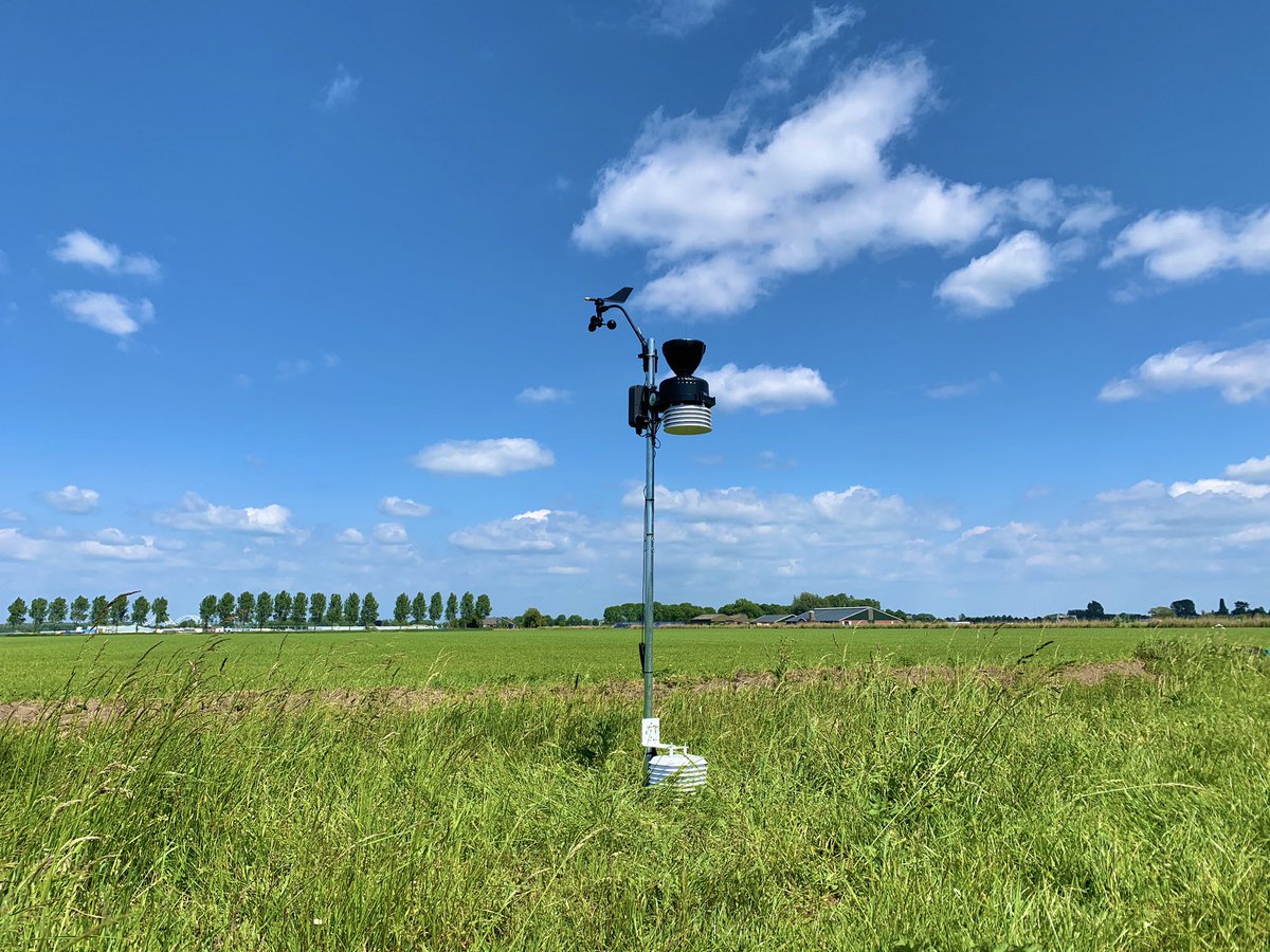 AgroExact's tweet photo. Heel benieuwd of we ook op deze nieuwe locatie nog neerslag gaan meten de komende weken!
#atmonetwork #metenisweten #doemee #gratisweerstation https://t.co/3vnTfxVZcB