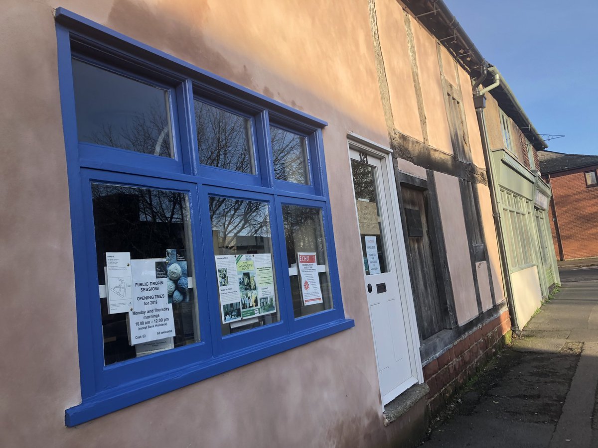 weavershouse's tweet photo. Have you spotted the #movingblue on our visitor centre window? #ThisIsCoventry #EnglishTourismWeek20 https://t.co/Vu6eenQCqM