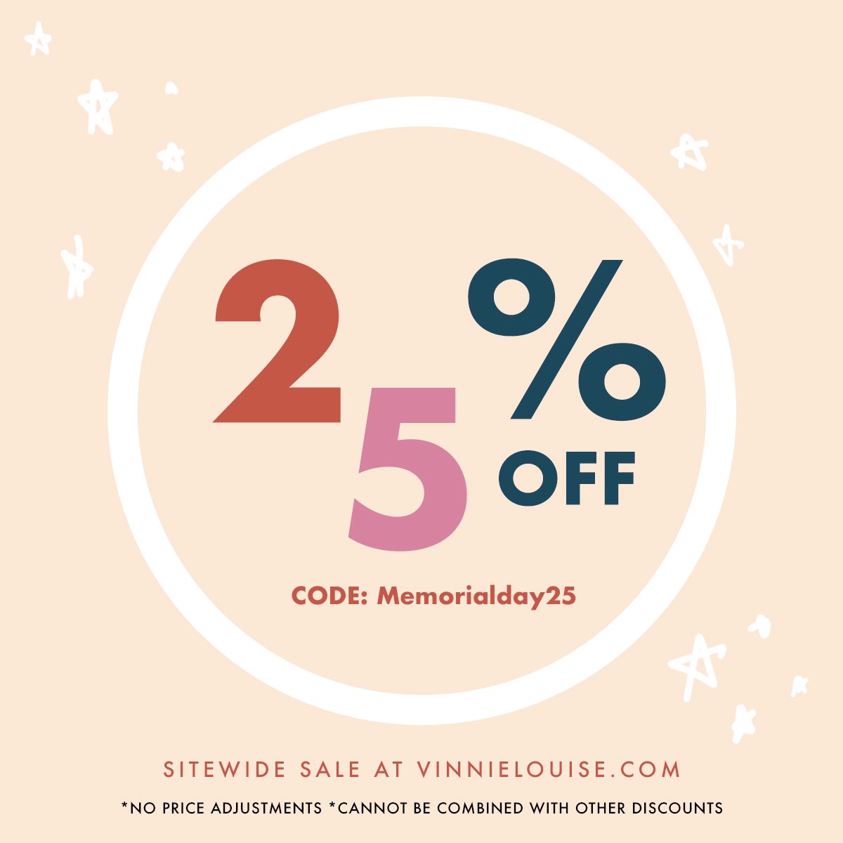 Memorial Day Sale - Online Now! ✨Enjoy 25% Off The Website - Today Only! #onlinesale #MemorialDaySale  #onlineshopping