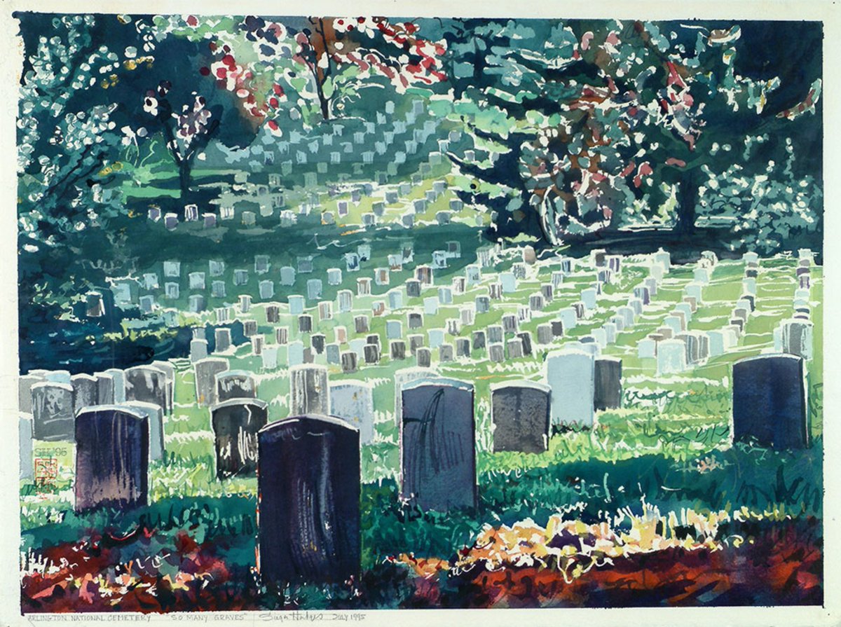 eRomanMe's tweet photo. Homenaje - US Memorial Day. #lockdowndc #day62. "So Many Graves" de Sieger Hartgers. Fuente: https://t.co/WHZoZAxi4B https://t.co/QGuyJboXmU