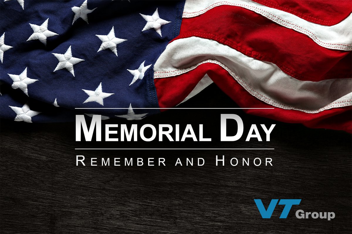 VTGdefense's tweet photo. This #memorialday, we remember the men and women who have given their lives in service to our country. https://t.co/dc7230A7Z7