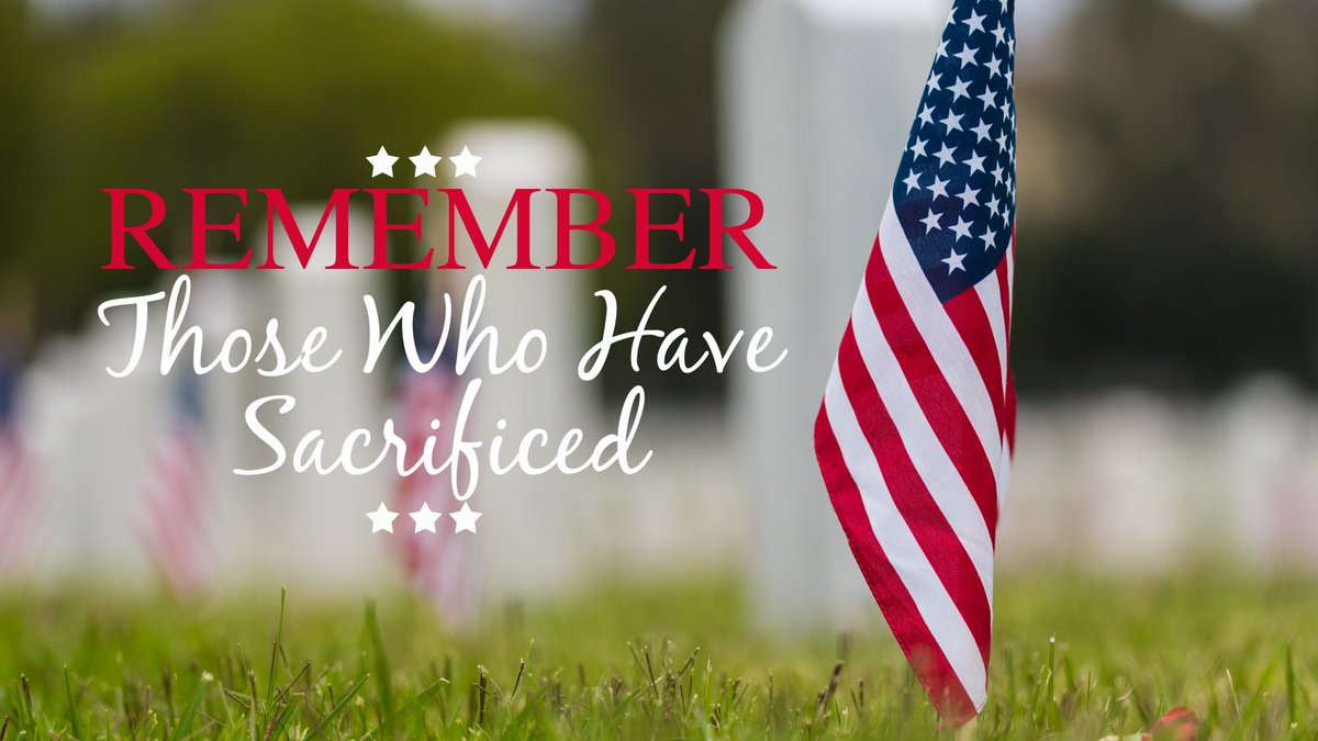 Through the generations, brave soldiers have stepped forward in service to our country. They have bravely traveled the world so that we may live our lives the way we choose. Many paid freedom’s price with injury, and more tragically, loss of life. #MemorialDay