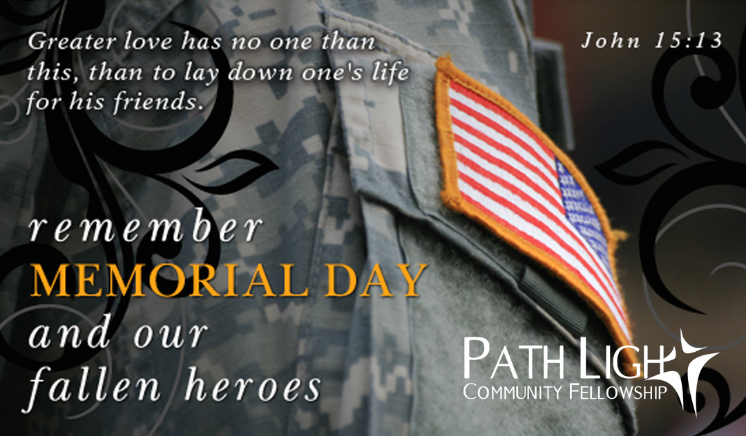 pathlightcf's tweet image. #pathlightcommunityfellowship #pathlight #plcf
Remember all of our fallen heroes on this Memorial Day. John 15:13 &quot;Greater love has no one than this then a man who lays down his life for another.&quot;