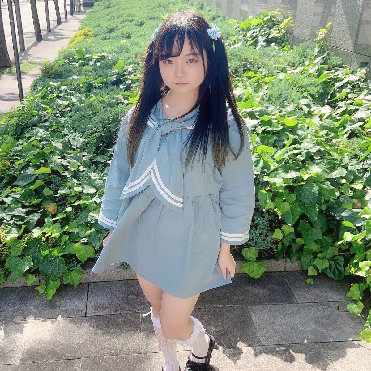minasepom_1127's tweet photo. @FancyWorld14 のロリータセーラー服♡
 
丈感やゆるっとした感じがたまらん💗

#らぶりつ #らぶりつ下さい #被写体 #RTで私を有名にしてください #雰囲気嫌いじゃないって人いいね #雰囲気嫌いじゃないよって人RT #ハーフツイン #ハーフツインテール #水色コーデ #韓国服 #fancyworld https://t.co/G99gAkpfYu