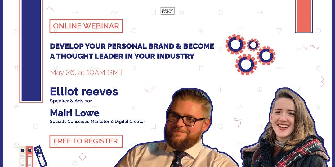 Want to find out how to build a powerful Personal Brand?

Join Lee Fitzpatrick, Mairi Lowe and I tomorrow at 10am!

👉🏼 Book your FREE spot here: lnkd.in/ddCB_gu

We look forward to seeing you! 

#webinar #personalbrand #contentmarketing #thoughtleadership
