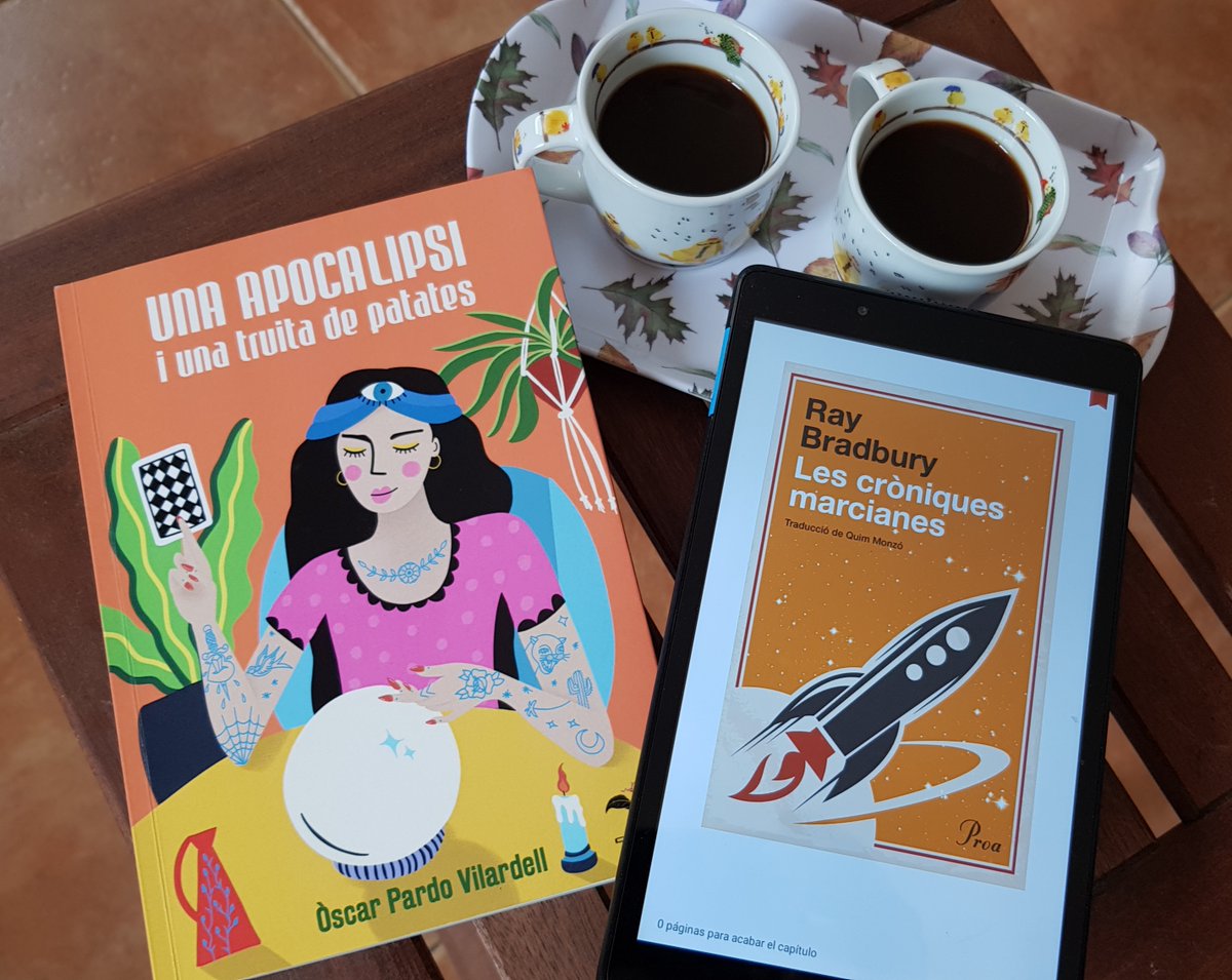 LlegimOKe's tweet photo. 📻Nova setmana, nou programa❗️ especial #cfif

🎂Celebrarem centenari🎂❗️
el de #Bradbury, un dels mestres de la ciència-ficció i fantasia.

🎙️i hem convidat en @oscarparddo per parlar del seu llibre #UAUTP

🗓️Dimecres, 27
⏰de 8 a 9 del vespre

a #Castellterçol #llegim #cificat https://t.co/VKwz982PDQ