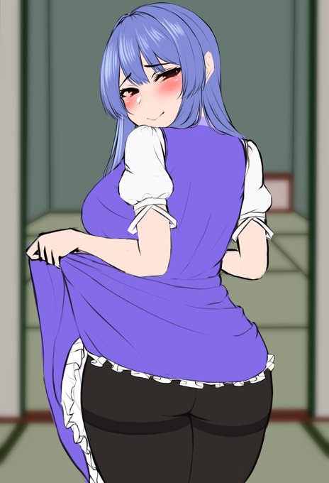 慧音先生練習
ポーズ模写です 