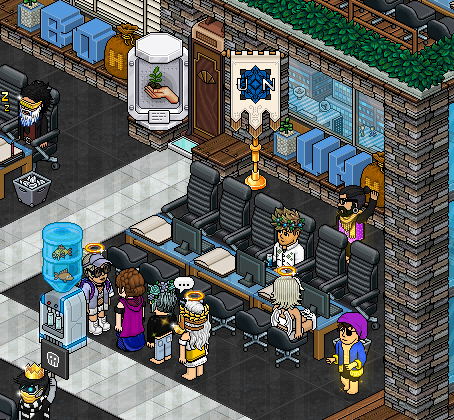 TheElixan's tweet photo. Head over to the @HabboPulx Agency Fair to get the cutest badge ever at @OfficialHabboUN #habbo #stayinhabbo #habboun #agencyfair #habboagencyfair #joinun https://t.co/7auLTRSwFk