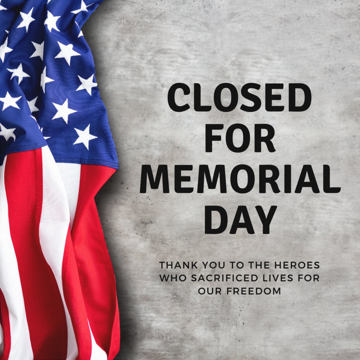 FirstTeeNWA's tweet image. We will be back open for normal business hours on Tuesday, May 26.