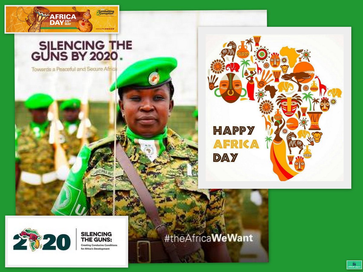 KojoGyan's tweet photo. 🌍 HAPPY African Liberation Day (ALD)   
The best way to mark Memorial Day is to help prevent another WAR 
Let's HELP  in "Silencing The Guns" 🌍🤲🏿 https://t.co/U8pf2V0vxp