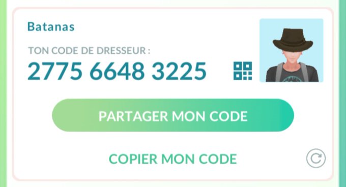 SSylvain94's tweet photo. Add me 2775 6648 3225  #포켓몬���친구 #포켓몬고 #포켓몬고선물 #PokemonGo #PokemonGoFriend #PokemonGoFriends #CodeAmi #PokemonGoAmi #pokemongotrainercode #COVID19 https://t.co/K2V69hCkFO