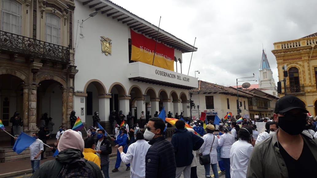 La Voz del Tomebamba on Twitter "10h51 Este es el ambiente en el