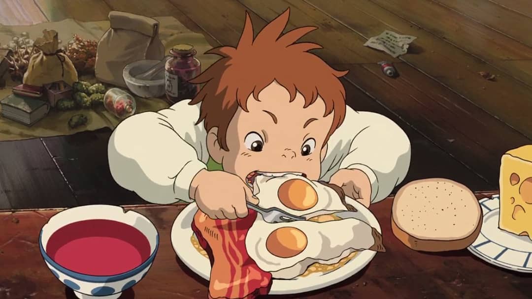 NetflixDE's tweet image. Okay, aber können wir bitte mal über das Essen in Studio Ghibli-Filmen reden??!