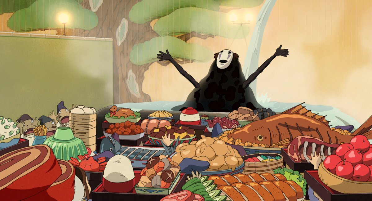 NetflixDE's tweet image. Okay, aber können wir bitte mal über das Essen in Studio Ghibli-Filmen reden??!