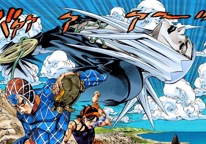 May 25, 1998, JoJo's Bizarre Adventure Manga Chapter 551 "Pronto! On the Line, Part 1" was released! 