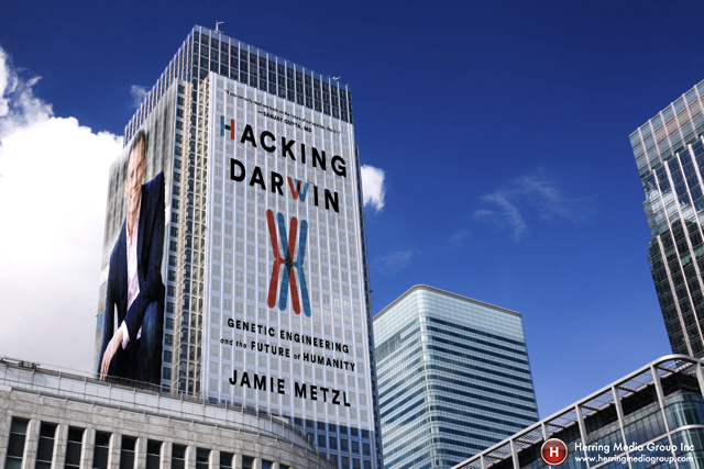 JamieMetzl's tweet photo. I told my #HackingDarwin publisher they were overspending on book marketing, but they insisted... https://t.co/9m1jFoH3CY https://t.co/BpneK58apq