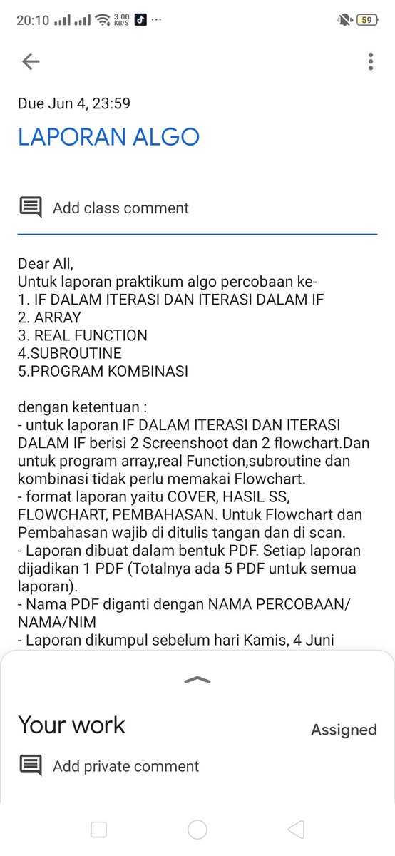 Apa itu libur lebaran (?)
Ini masih ada 3 lagi :)
Karna max upload twitter 4 doang