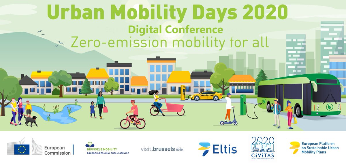 🚨 Due to the uncertainty surrounding COVID-19, the Urban Mobility Days will now take place online! 

Although in a different form, a splendid programme full of #sustainable #urbanmobility still awaits😉.

🟢Registration &amp; agenda coming soon!
🔵All info 👉 bit.ly/36viXSU
