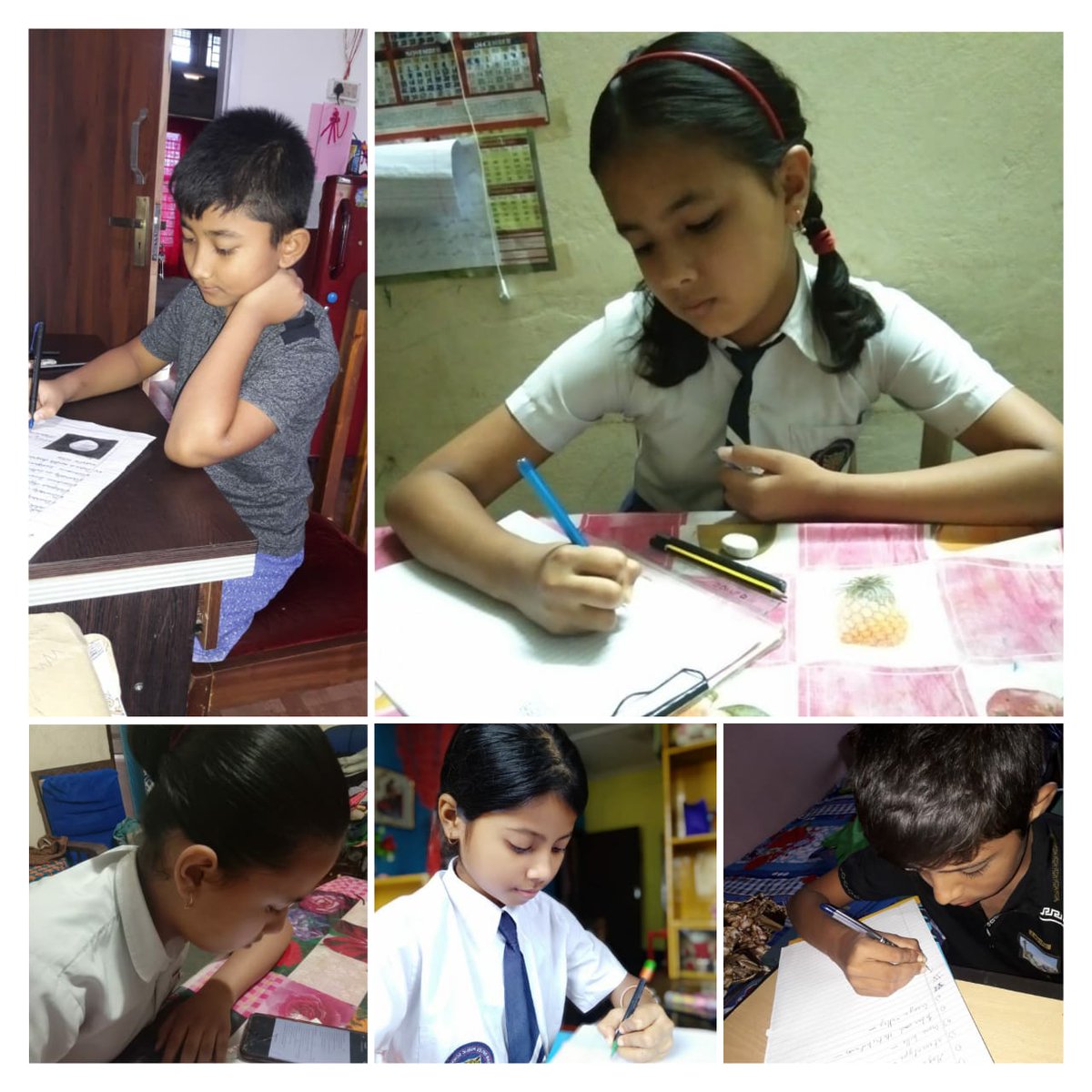 ARPSJorhat's tweet photo. Few glimpses of the online exams successfully conducted from 11th to 20th May. UT-1 (Nur-IX) and CT-1 (X &amp; XII). We thank all the PARENTS for helping the teachers for a smooth conduct of the exams and also their wards to answer the exams with firm principles of truth &amp; honesty! https://t.co/PlkXGZdI30