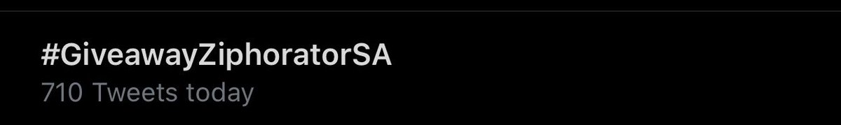 Time is near 💃🏼🕺🏾#GiveawayZiphoratorSA