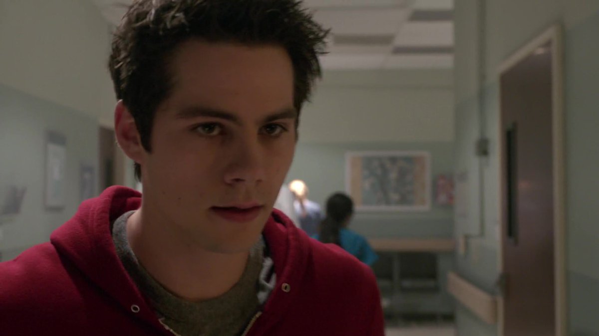        5×06 Melissa: "You said this was  more of a hearing thing.    Stiles: "Auditory."     Melissa: "Yeah."Stiles: "It's also a Lydia thing."                       