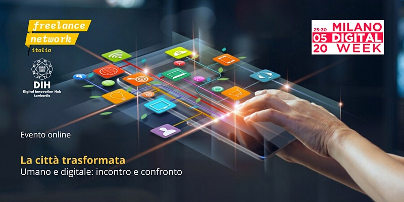Ecco il link a cui iscriversi per seguire l'evento 'La città trasformata. Umano e digitale: incontro e confronto' - Eventbrite bit.ly/2LWc57J
Saremo live il #28maggio sulla pagina FB facebook.com/freelancenetwo…
Vi aspettiamo!

#MilanoDigitalWeek #DIHLombardia #MDW2020