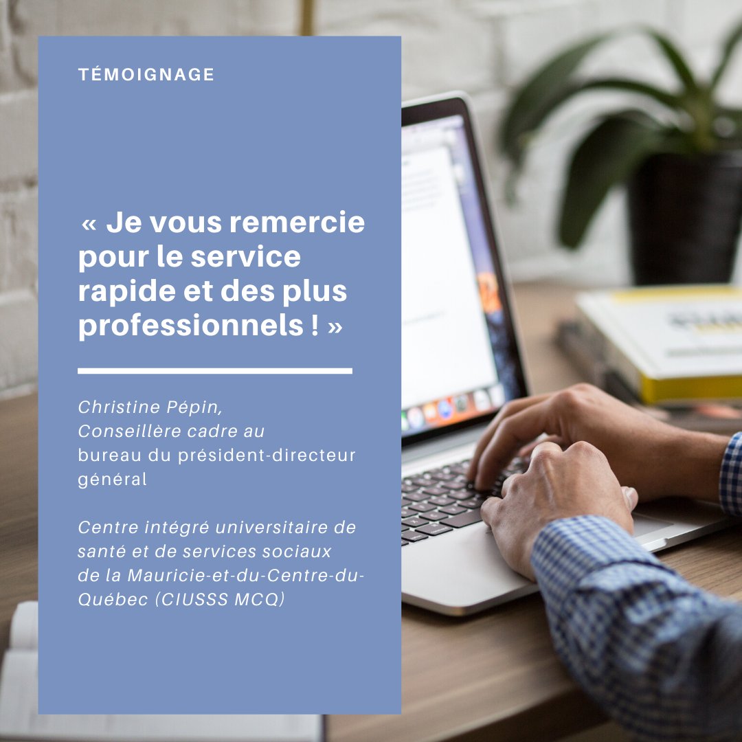 facilis_inc's tweet photo. Toujours un plaisir de collaborer avec l'équipe du @CIUSSSMCQ pour faciliter les appels téléphoniques qui regroupent un nombre important de participants! https://t.co/89aBe3BpqZ