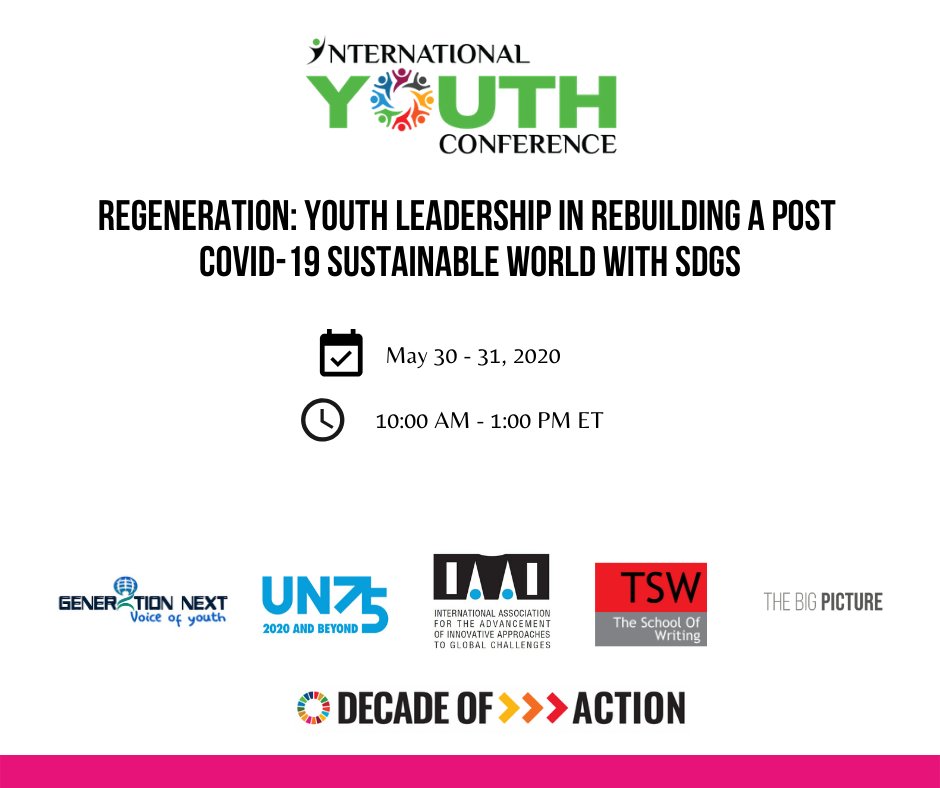 TSW_Pakistan's tweet photo. @TSW_Pakistan and @TheBigPicturePk are proud to be organizing partners of #IYC2020. Having worked with youth for a decade, we believe their role in rebuilding the post #COVID_19 world can be phenomenal. Register for the conference for some perspective: 
https://t.co/iTxsgjhjp7 https://t.co/JWwqF3DnOP