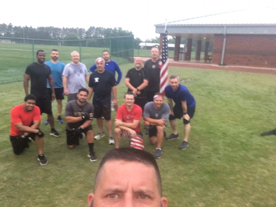 13 PAX tackled The Murph this morning... Each left the AO being a better version of themselves... Congrats men!  <a href="/brenta2415/">Brent Anderson</a> <a href="/F3Nation/">F3</a> #TheMurphChallenge