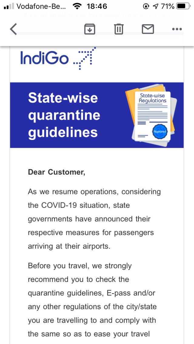 indigo rules and regulations