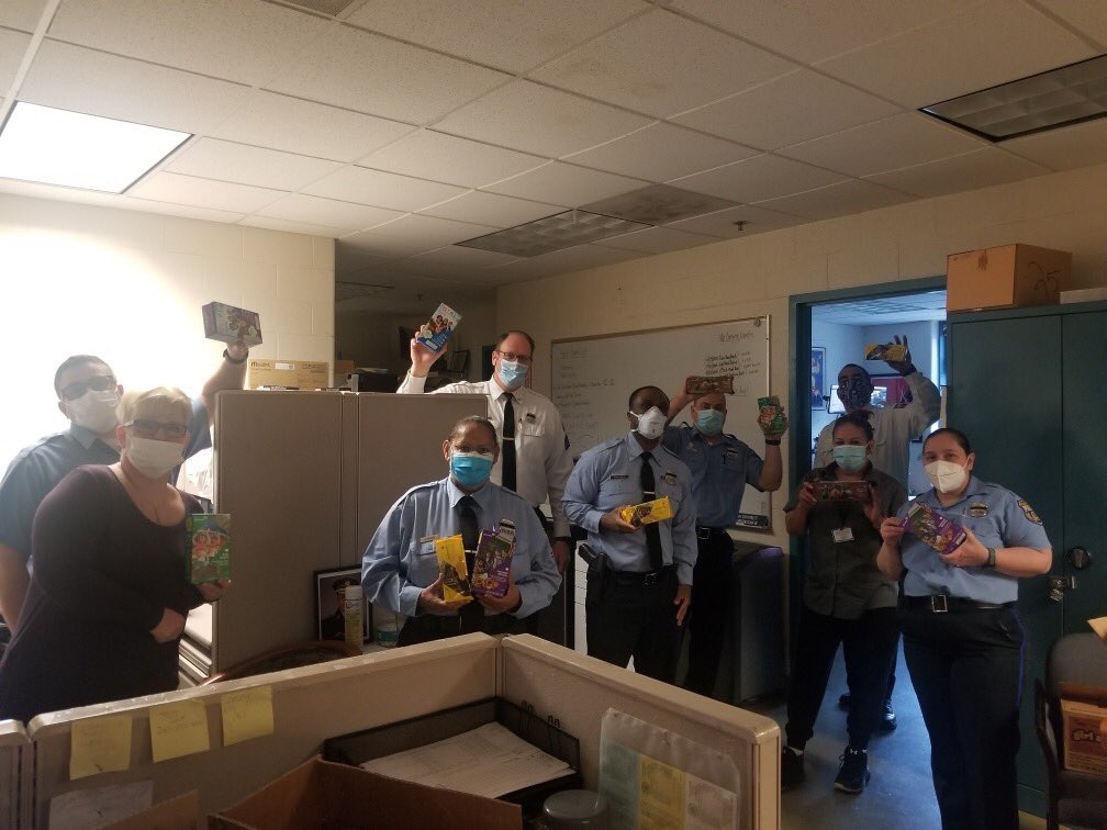 We had a few hundred boxes of Girl Scout cookies stuck at South ready to be shipped overseas.  We found a new home for them. Half went to the Doylestown hospital and the other half went to Philadelphia police precincts. Not the original destination but heroes no the less!!🇺🇸🇺🇸🇺🇸