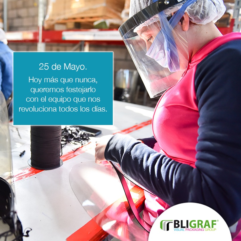 Bligrafsa's tweet photo. Valoramos el trabajo de nuestra gente, porque sabemos todo lo que nos aportan. En este 25 de Mayo, en el que se formó el primer grupo de patriotas que revolucionó todo el país, saludamos a nuestro equipo.
¡Feliz día revolucionarios de Bligraf!
#25DeMayo #Revolución #DiaDeLaPatria https://t.co/VH6qy5mVch